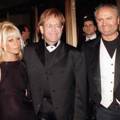 Donatella, Elton John and Gianni Versace